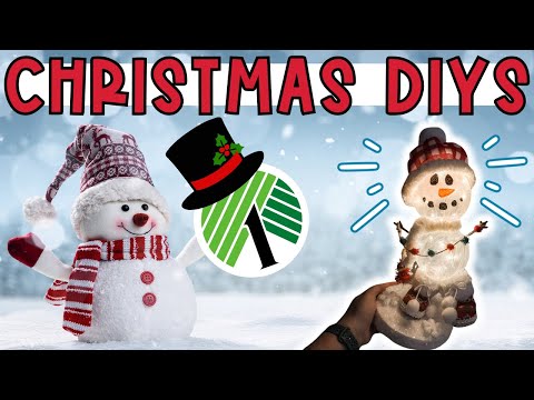 ☃️Dollar Tree Snowman DIYs That Will Melt Your Heart! Budget Friendly Christmas Home Decor