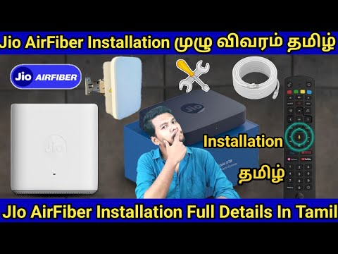 Jio AirFiber Installation Full Details In Tamil | Jio AirFiber Price and Installation #jioairfiber