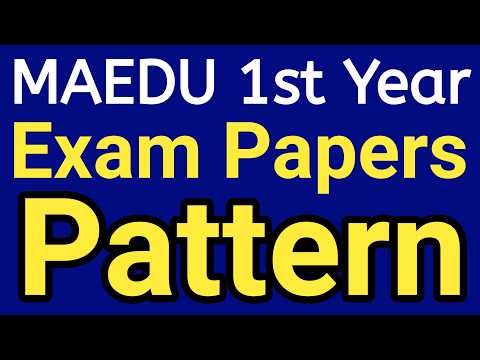 MAEDU 1st year questions paper pattern | ma education | mes 011 exam pattern | exam paper pattern