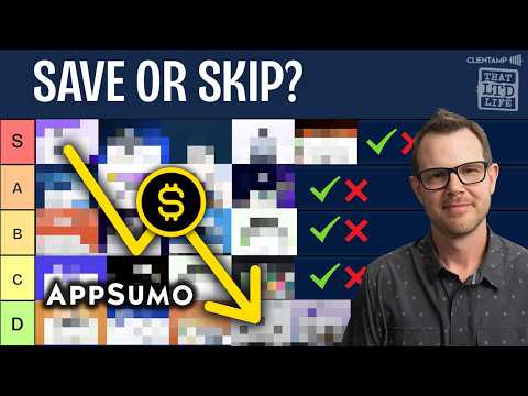 I Tested All 35 AppSumo Black Friday Deals (Ultimate Tier List)