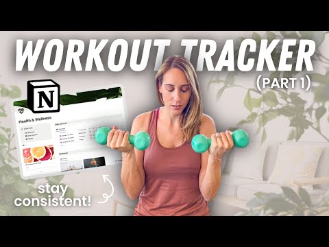 Easy-to-Build Notion Workout Tracker (Part 1) | Perfect for Beginners!