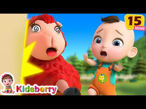 🐏 🐏 Baa Baa Red Sheep 🐏 🐏 + 🐴 🐷 Farm Finger Family 🐤 🐶 | Kidsberry Nursery Rhymes & Baby Songs