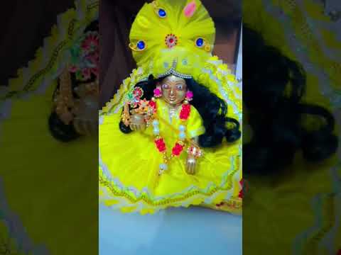 Kanha shringar #janmashtamispecial #viral #viralshort #kanhashort