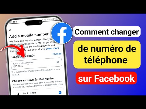 Comment changer de numéro de téléphone sur Facebook 2025 | Changement de numéro Facebook