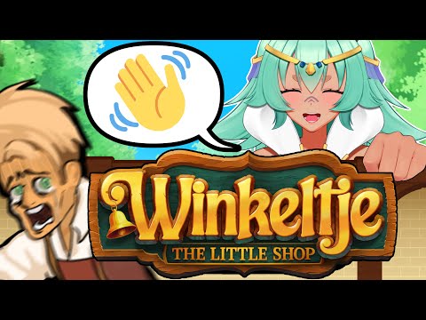 【Winkeltje: The Little Shop】Goddess plays as a store owner🐐🍼【VAllure】