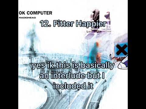 Ranking every song from Radiohead - OK Computer