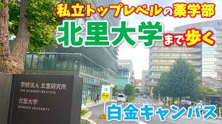 【広尾/白金】私立トップレベルの薬学部がある北里大学まで歩く