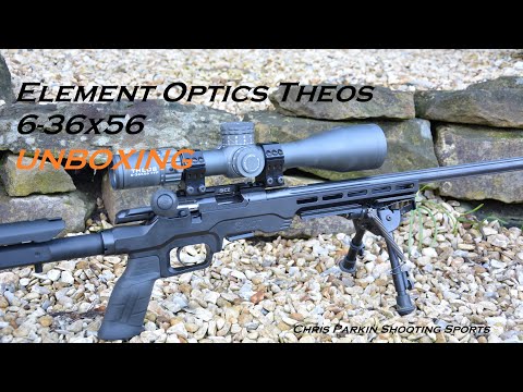 Element Optics THEOS, 6-36x56 FFP, mRad, UNBOXING and first impressions