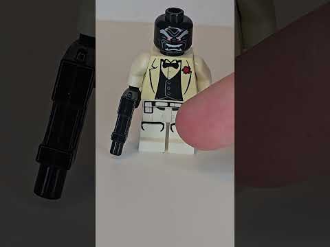 How to build black mask as a minifigure