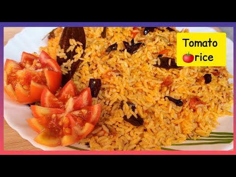 simple tomato rice | సింపుల్ గా ఇలా టొమాటో రైస్ చేస్కోవచ్చు