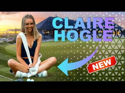 Meet Claire Hogle, 'the next Paige Spiranac': "I was often the only girl at the course"