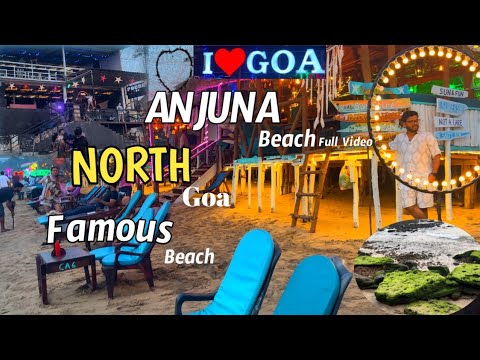 Anjuna Beach Full Video|Goa Tour Videos|Foreign Beach in Goa|Goa tour Plan in telugu