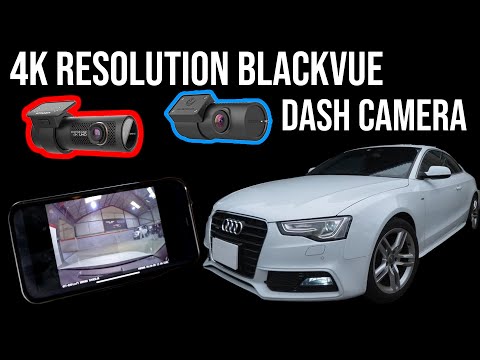 Black Vue Front & Rear Dash Camera & PARKING Battery! | Audi A5