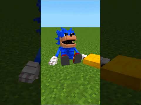 New Shin Sonic addon in Minecraft Bedrock