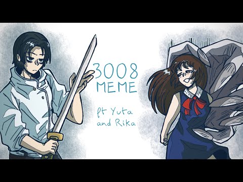 3008 animation meme | Ft. Yuta and Rika | Jujutsu Kaisen