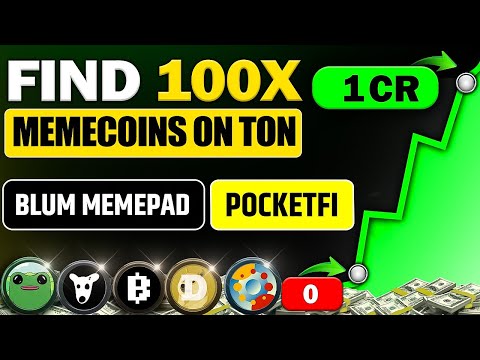 Find Your Next 100X Memecoin On TON 📌 BLUM Memepad Hidden Trick 💰