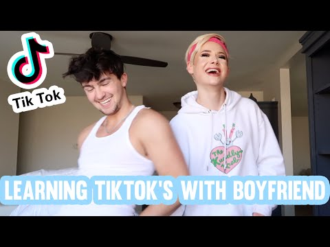 LEARNING TIK TOK DANCES WITH MY BOYFRIEND