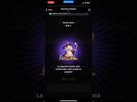 HAMSTER KOMBAT COMBO CARTAS 10/07💥 #hamsterkombat #telegram #airdrop