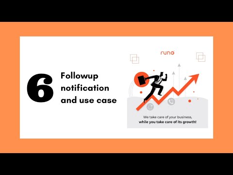 U6 Followup notification and use case