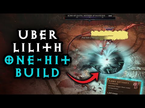 How To Literally One-Shot Uber Lilith With Blood Orb Necromancer | Diablo 4