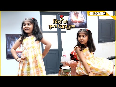 Dil Ko Tumse Pyaar Hua | Chandni had fun dancing in Chirag's cabin, created a ruckus | On Location