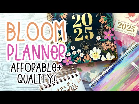 BLOOM PLANNER | Budget-Friendly Planner Brand without sacrificing style | HanCanPlan