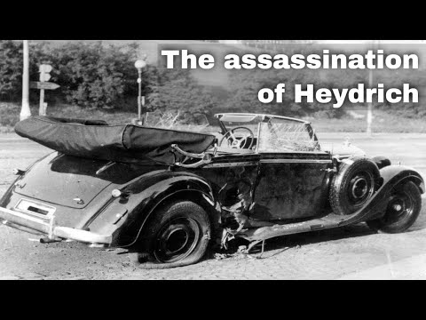 27th May 1942: Reinhard Heydrich fatally injured in an assassination attempt in Prague