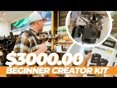 BUILDING A $3000 BEGINNER CAMERA BAG & GIVING IT AWAY FOR FREE