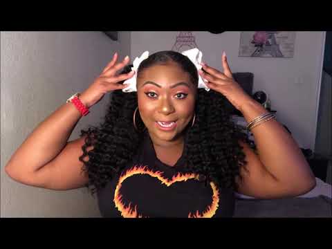 HOW TO | EASY CROCHET PONYTAILS FT FRESSTRESS DEEP TWIST HAIR