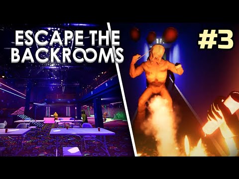 Jugando la Nueva Actualización de Escape The Backrooms! #3 "Level Fun+"