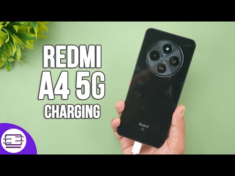 Redmi A4 Charging Test ⚡️ 18W Fast Charger 🔋