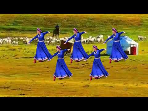 中国民族舞蹈（Chinese Folk Dance）蒙古舞(Mongolian dance)【我多想】