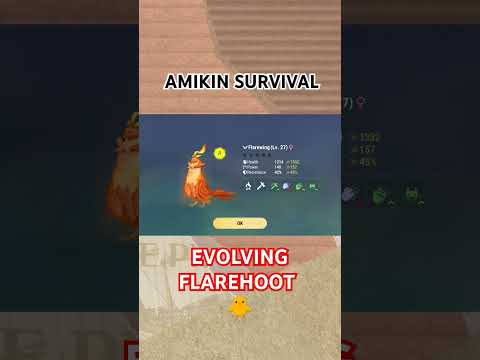 Flarehoot Evolved on Amikin Survival #zargates #amikinsurvival