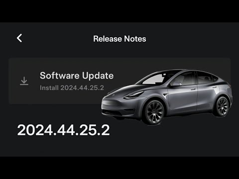 Tesla Model Y Software Update 2024.44.25.2 Release Notes Lots of Improvements and Goodies