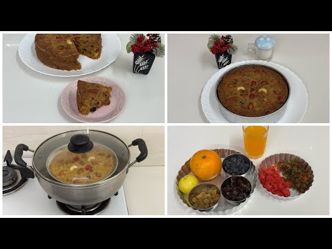 No Oven No Egg Jaggery Plum Cake with Tips and Tricks / New year Plum Cake