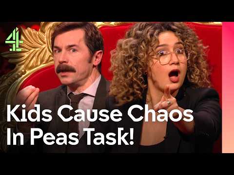 Rose Matafeo & Mike Wozniak cause CHAOS with peas! | Junior Taskmaster | Channel 4 Entertainment