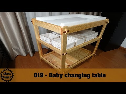 Baby changing table, this will save your back!