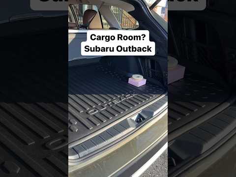 Cargo Room? Subaru Outback