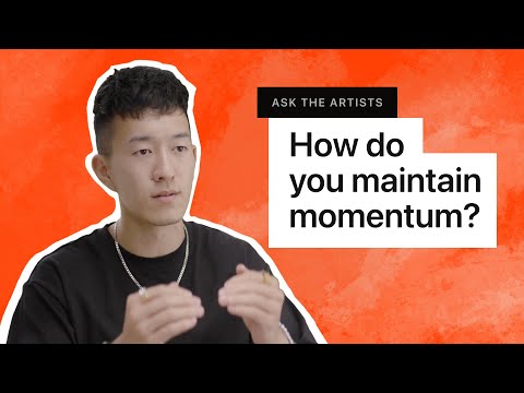 How do you maintain momentum? Procreate Asks Artists