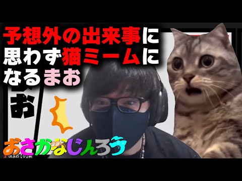 【人狼】衝撃の結末に猫ミームと化すまお【おさかな人狼】