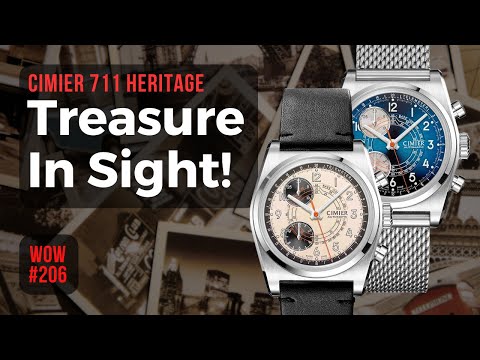 Cimier 711 Heritage Chronograph // Watch of the Week. Review 206