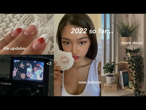 [vlog] my 2022 so far 🎧 life updates, tattoos, girls night out, etc. | ft. Teddy Blake