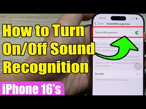 🔊 How to Turn On/Off Sound Recognition 🎵 on iPhone 16/16 Pro Max | iOS 18