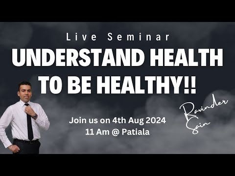 No ways!! You can't be healthy with wrong info you have on Health. So how to be healthy? Let's see..