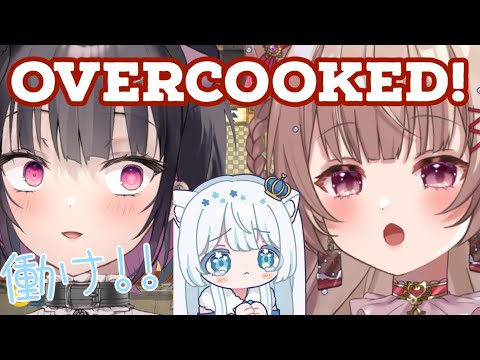 【#overcooked2 】労働！ポンコツバイトは誰だ？？ 【新人Vtuber /胡桃ぬい】