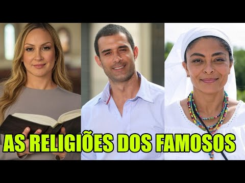 CONHEÇA quais são as RELIGIÕES de 18 FAMOSOS BRASILEIROS #2