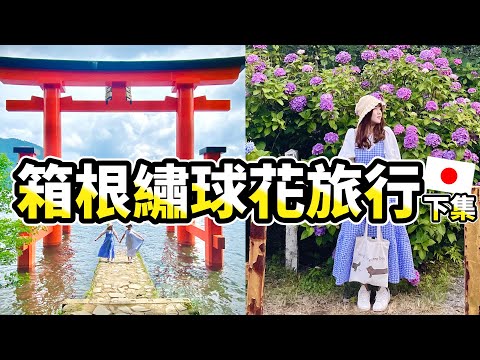 箱根繡球花自由行ep.2｜像走入天堂的水上鳥居＆箱根神社、日本最長吊橋三島Skywalk、箱根繡球花小徑、甘酒茶屋｜日本有個U1 YuiTube 🇹🇼x🇯🇵