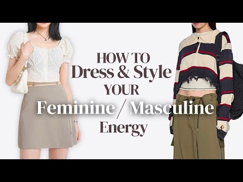 How to Dress & Style Your FEMININE/MASCULINE Energy✨ Dress According to Your Visual Archetype