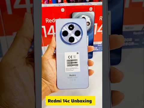 Redmi 14c Unboxing Gorgeous Look New Design #kashitack #smartphone #unboxing #viralvideo