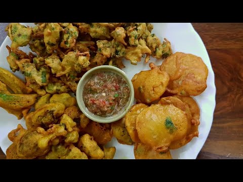 Pakora | प्याज़ के पकोड़े | आलू के पकोड़े | गोभी के पकोड़े | Pakoda @CookingWithNamita